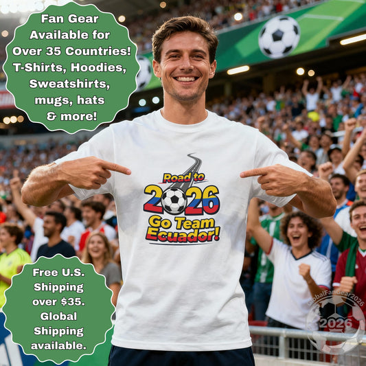 Road to 2026 Go Team Ecuador T-shirt