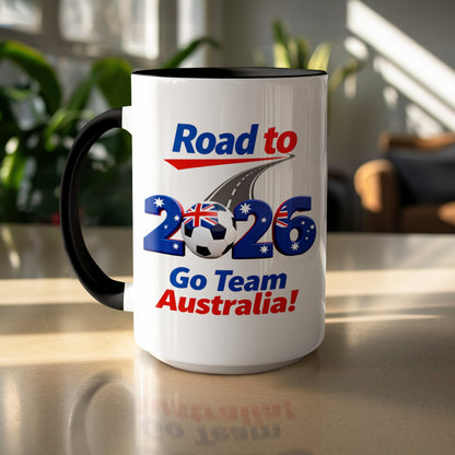 Road to 2026 Go Team Australia Mug