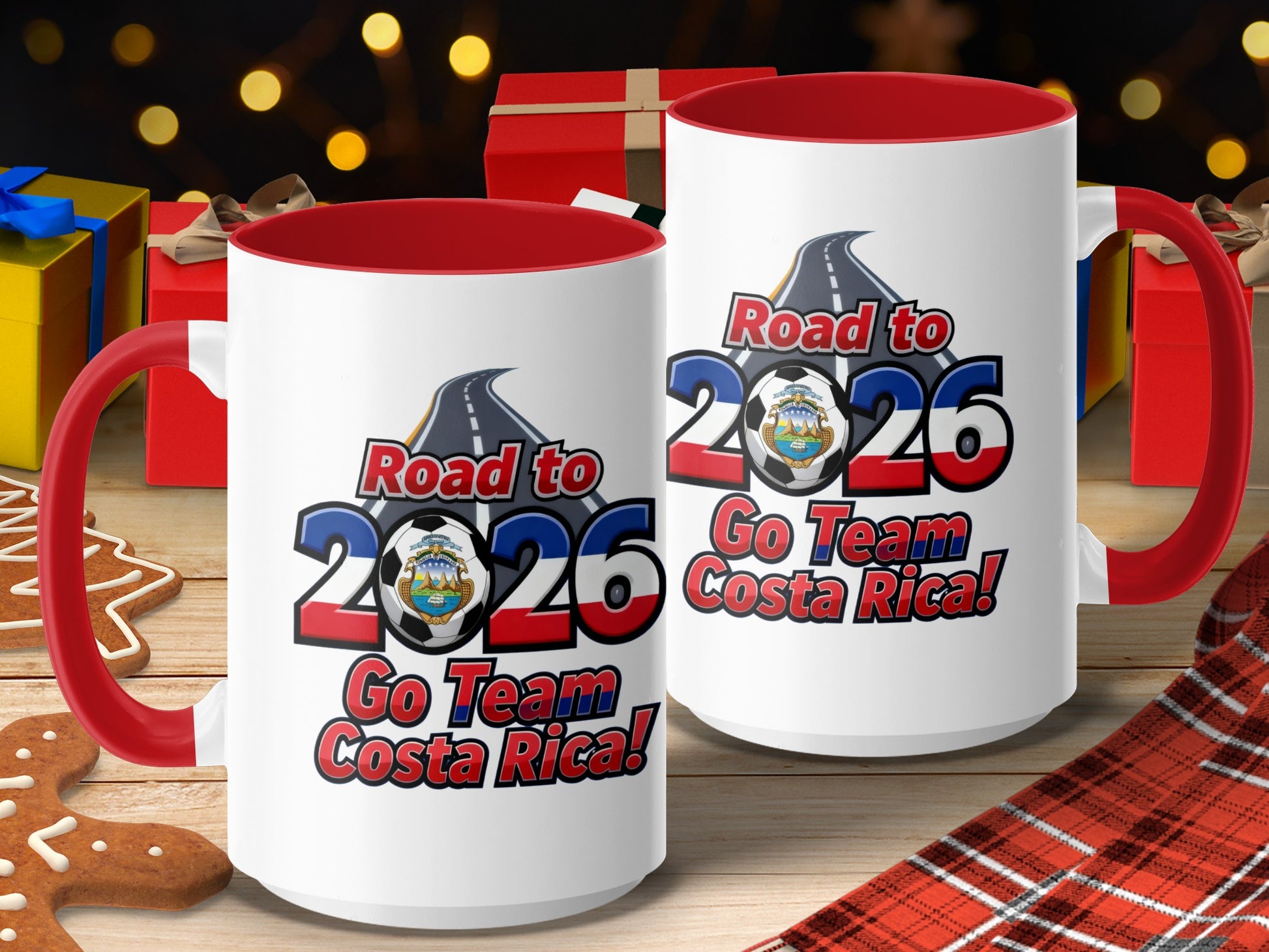 Road to 2026 Go Team Costa Rica Mug Design