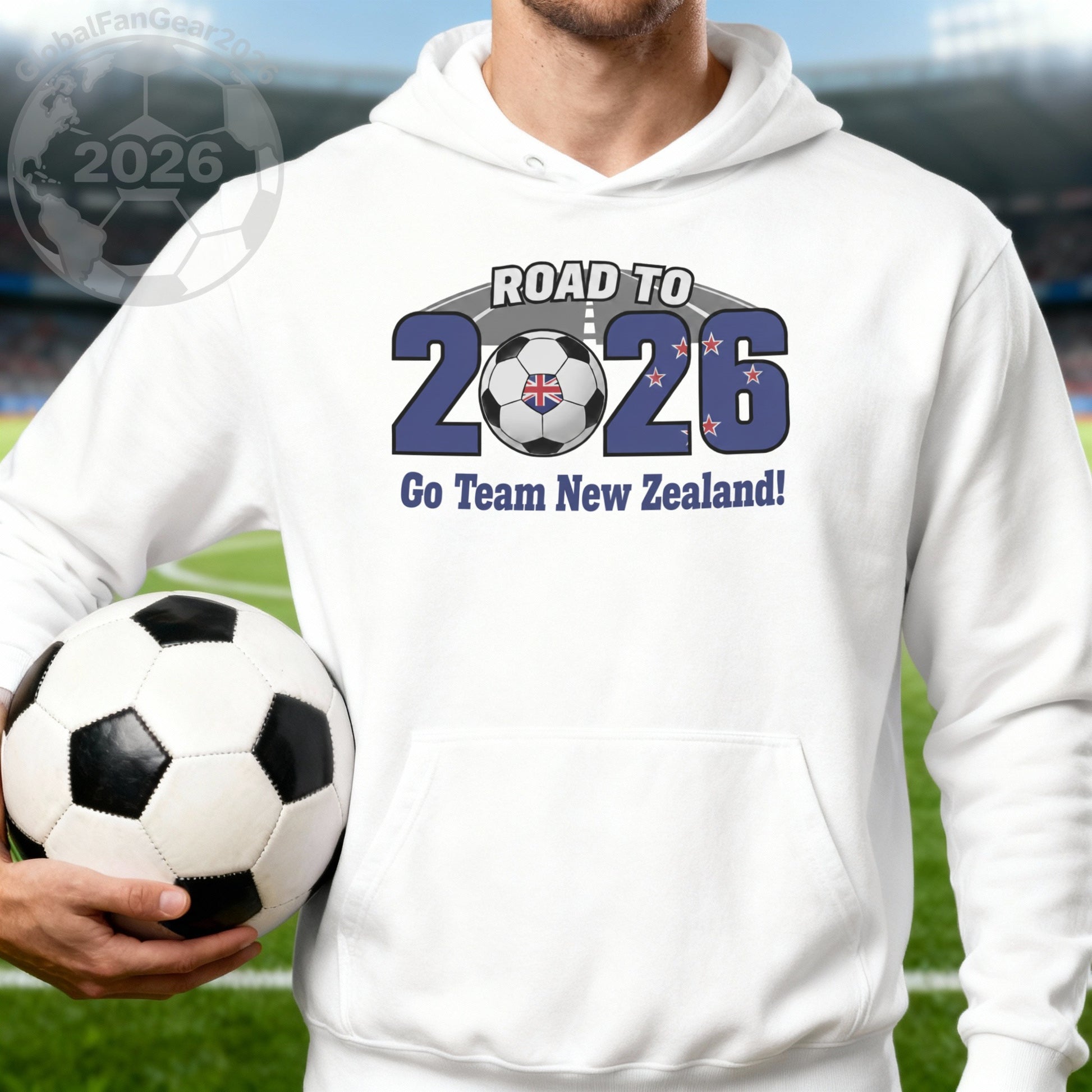 Road to 2026 Go Team New Zealand Hoodie