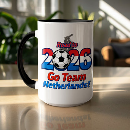 Road to 2026 Go Team Netherlands Mug