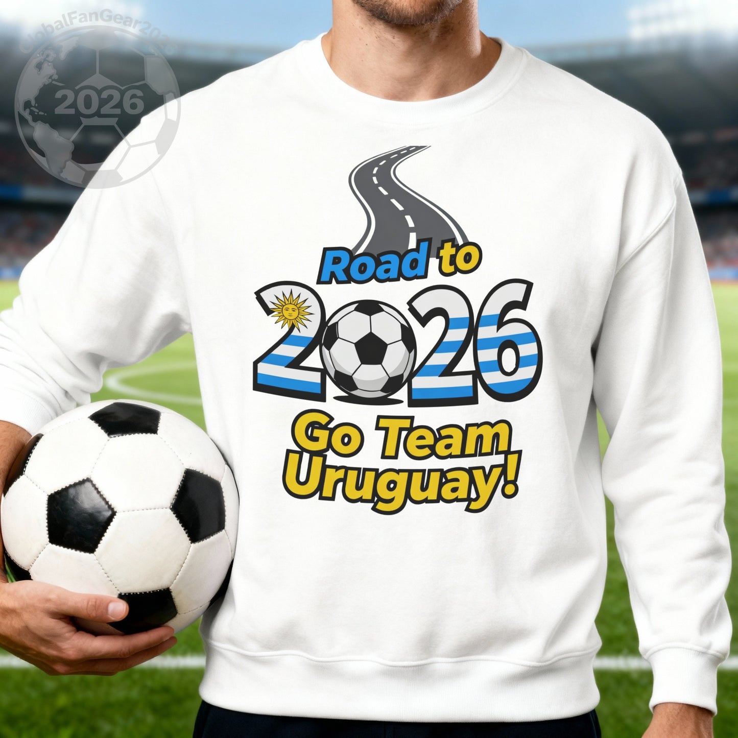 Road to 2026 Go Team Uruguay Sweatshirt