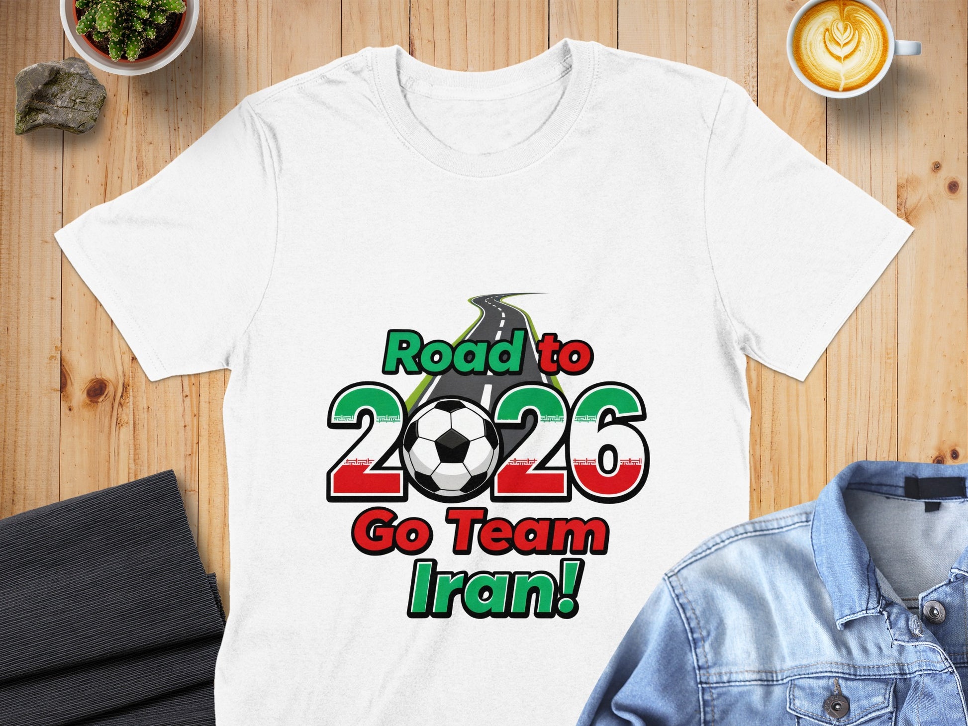 Road to 2026 Go Team Iran T-shirt
