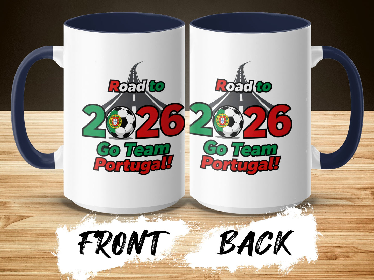 Road to 2026 Go Team Portugal Mug