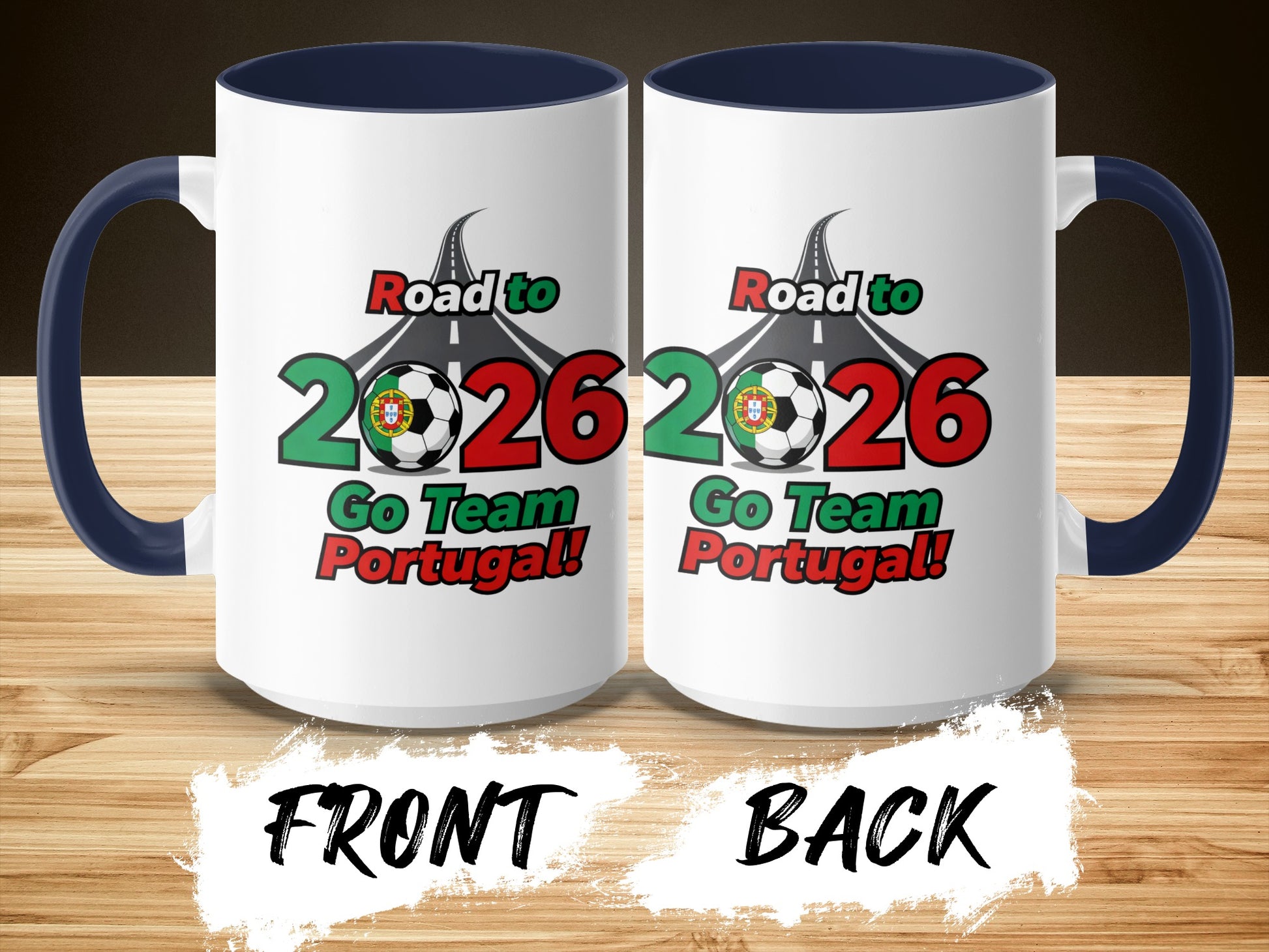 Road to 2026 Go Team Portugal Mug