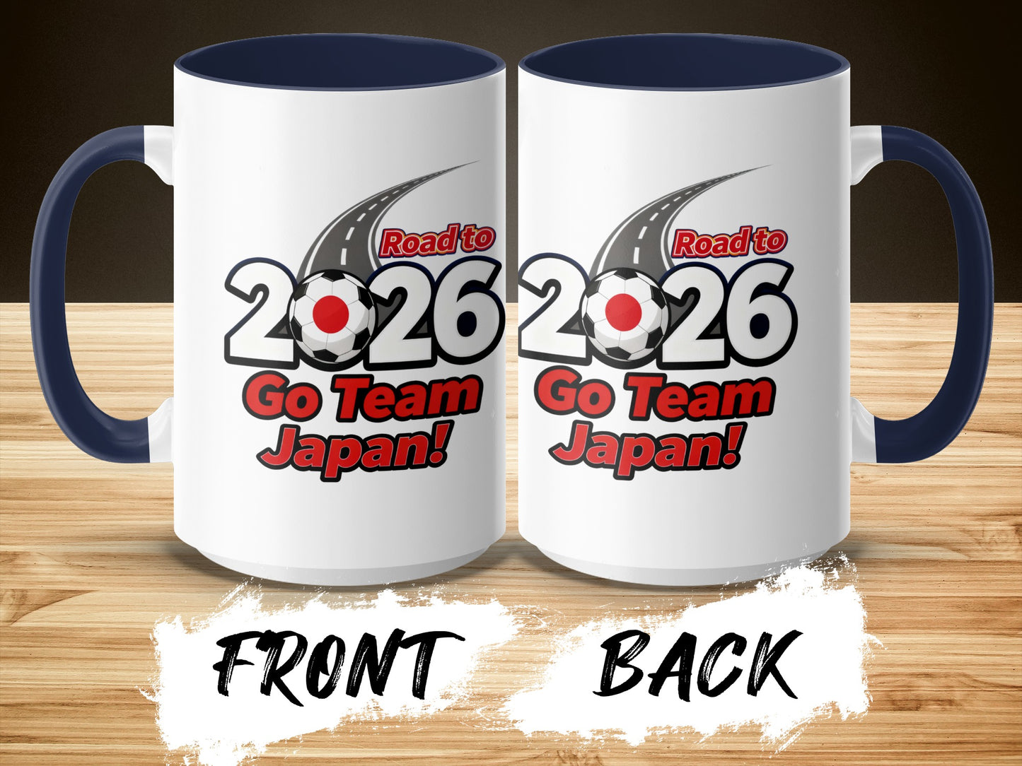 Road to 2026 Go Team Japan Mug for Sports Fans