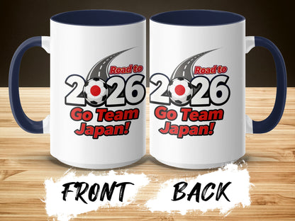 Road to 2026 Go Team Japan Mug for Sports Fans