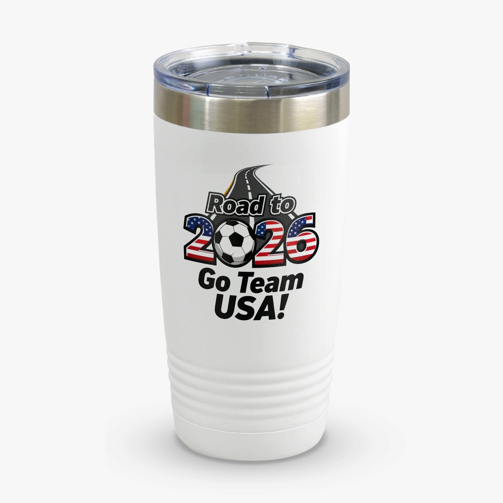 Road to 2026 Go Team USA travel mug