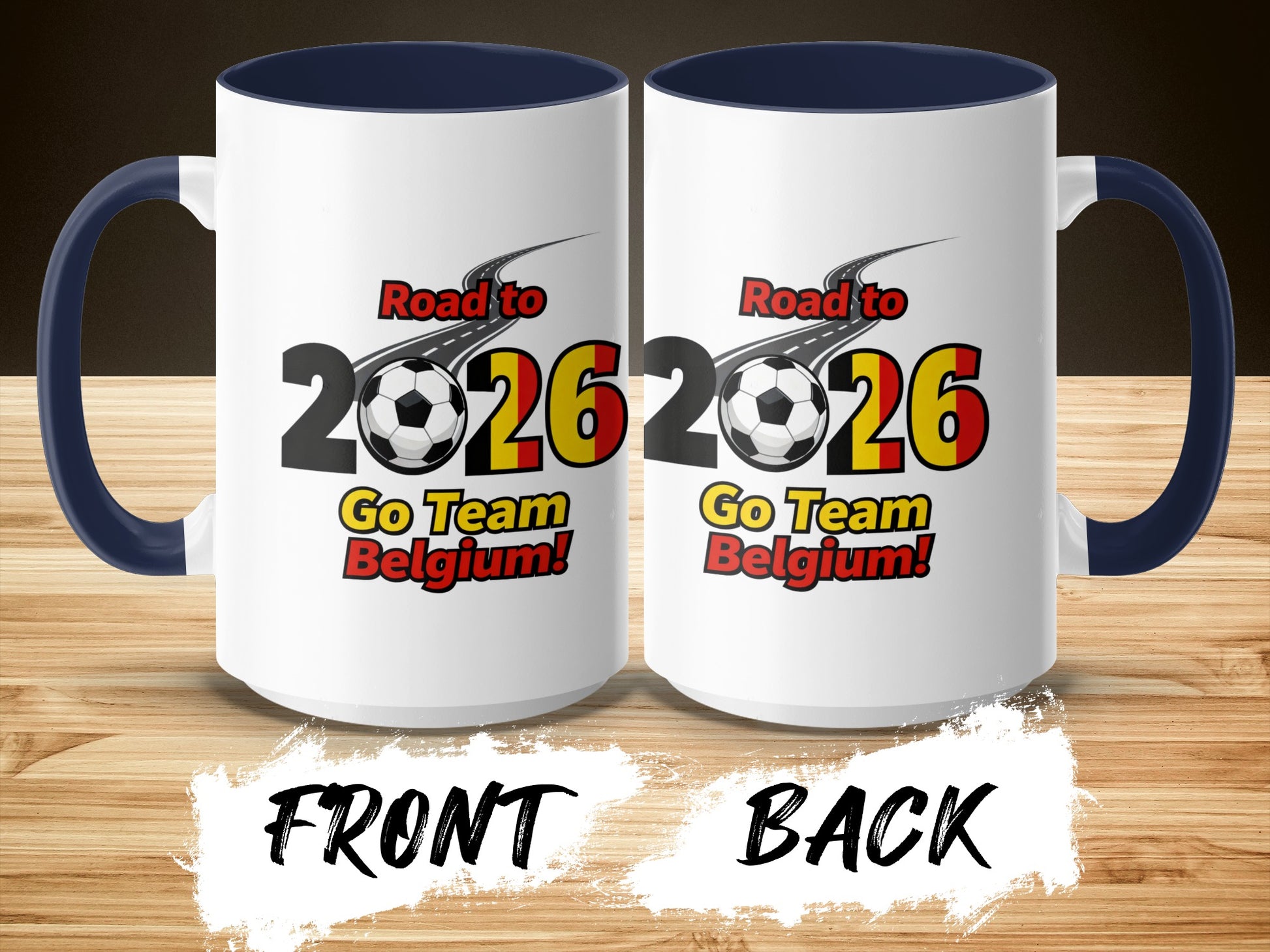 Road to 2026 Go Team Belgium Mug