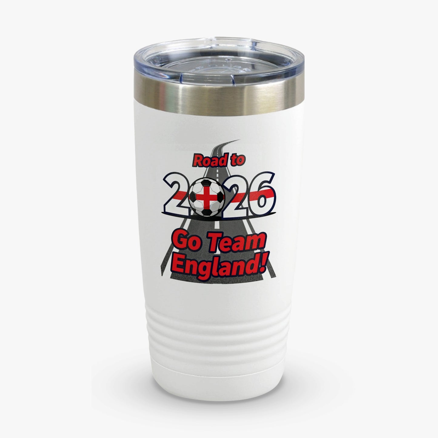 Road to 2026 Go Team England travel mug
