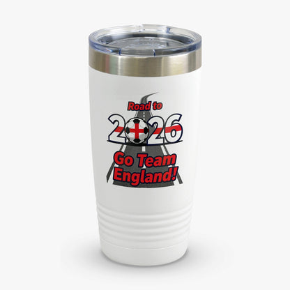 Road to 2026 Go Team England travel mug