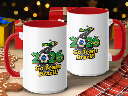 Road to 2026 Go Team Brazil! Mug