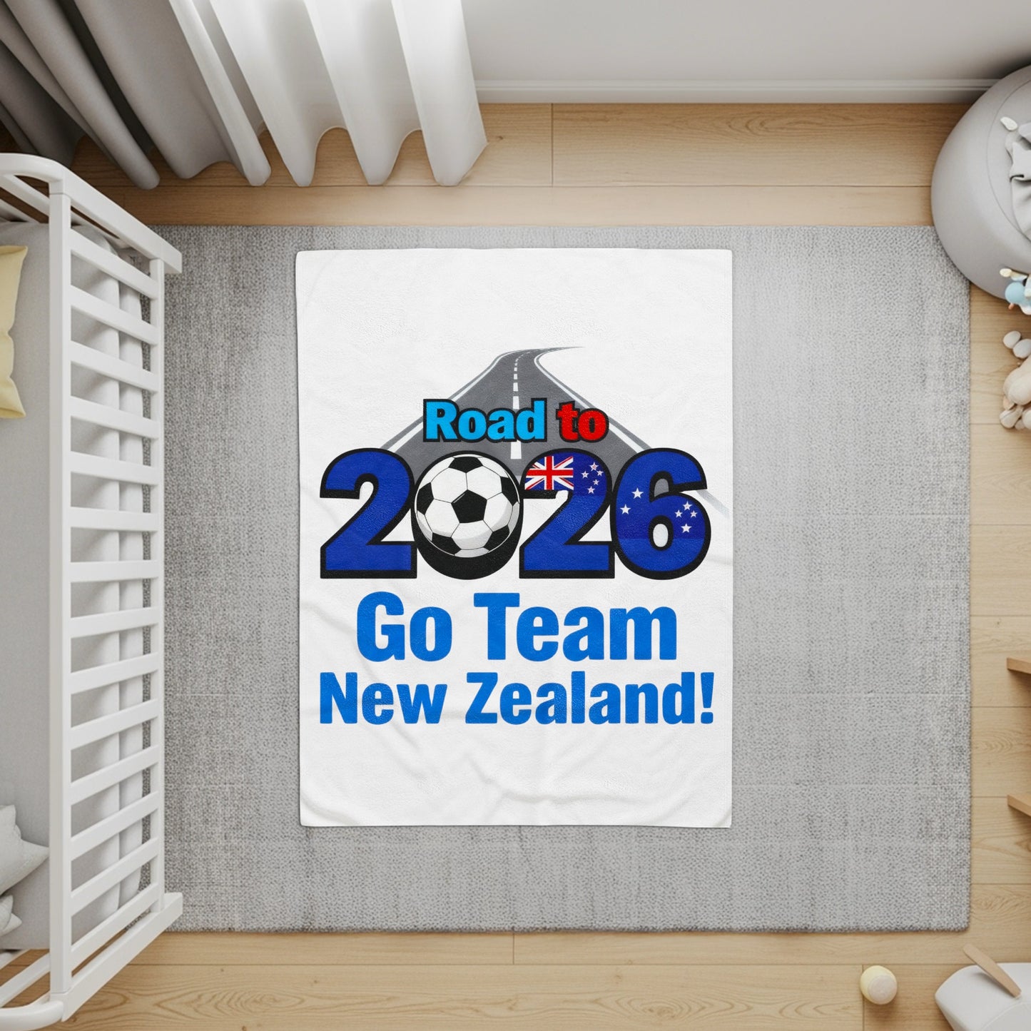 Road to 2026 Go Team New Zealand Blanket