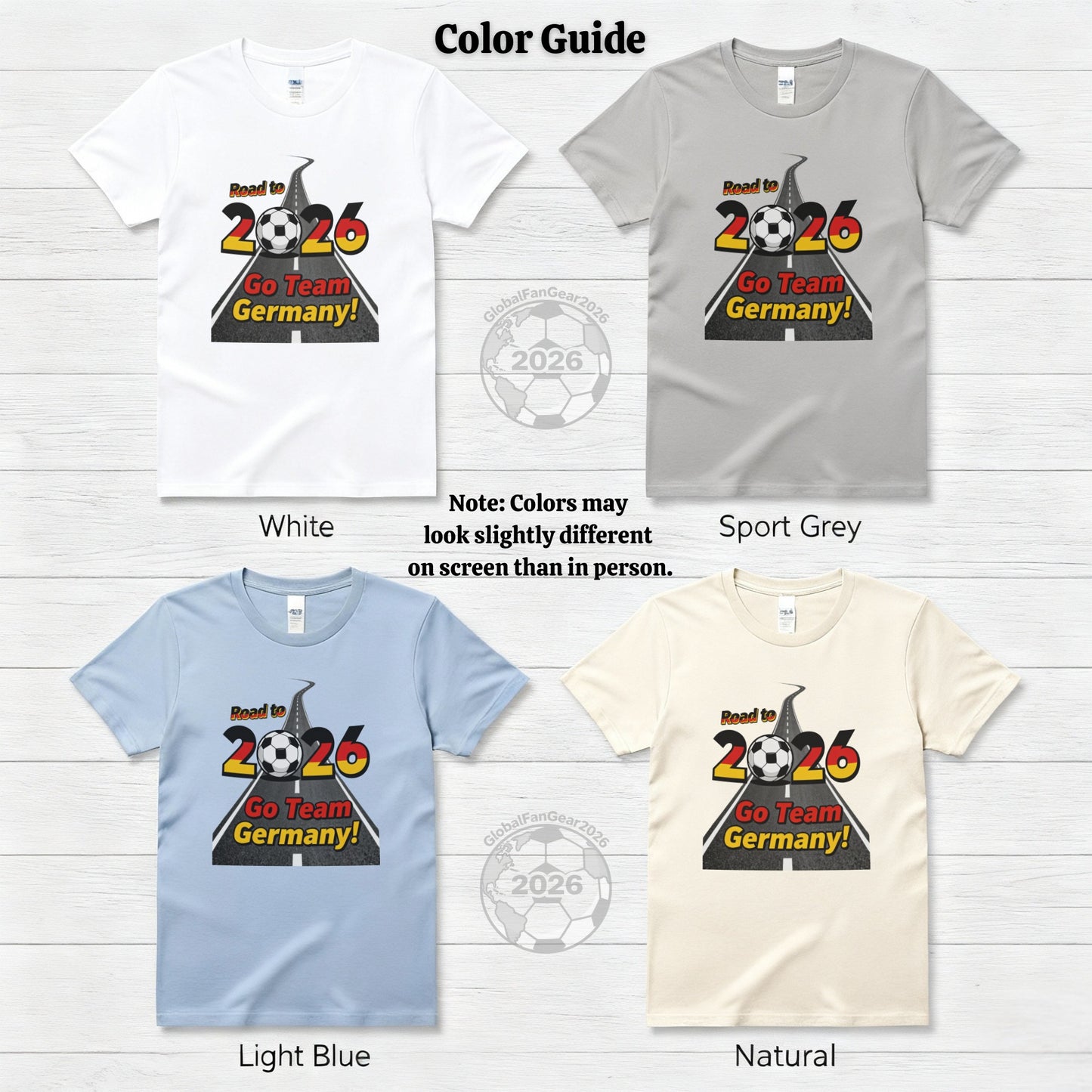 Road to 2026 Go Team Germany Soccer Shirts