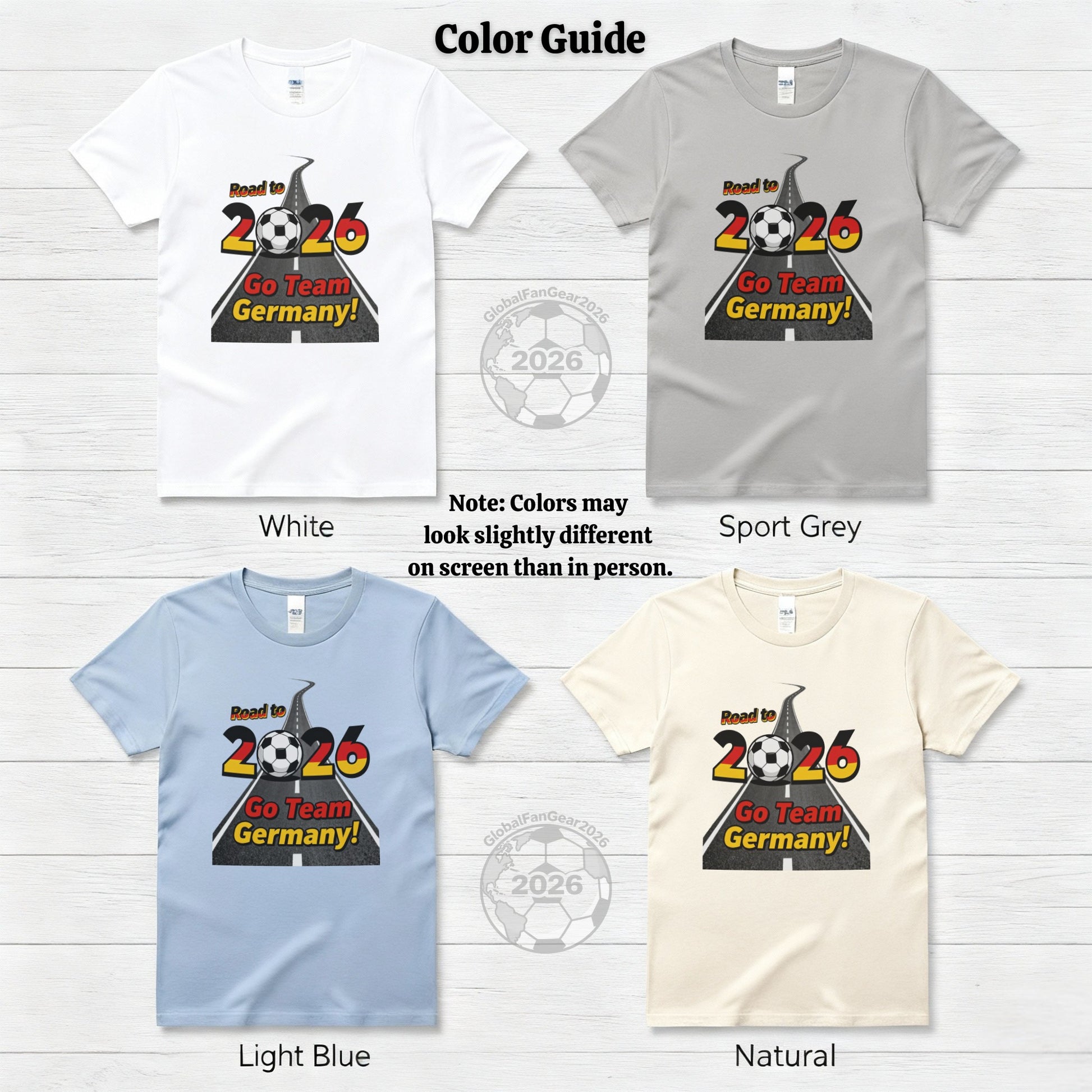 Road to 2026 Go Team Germany Soccer Shirts