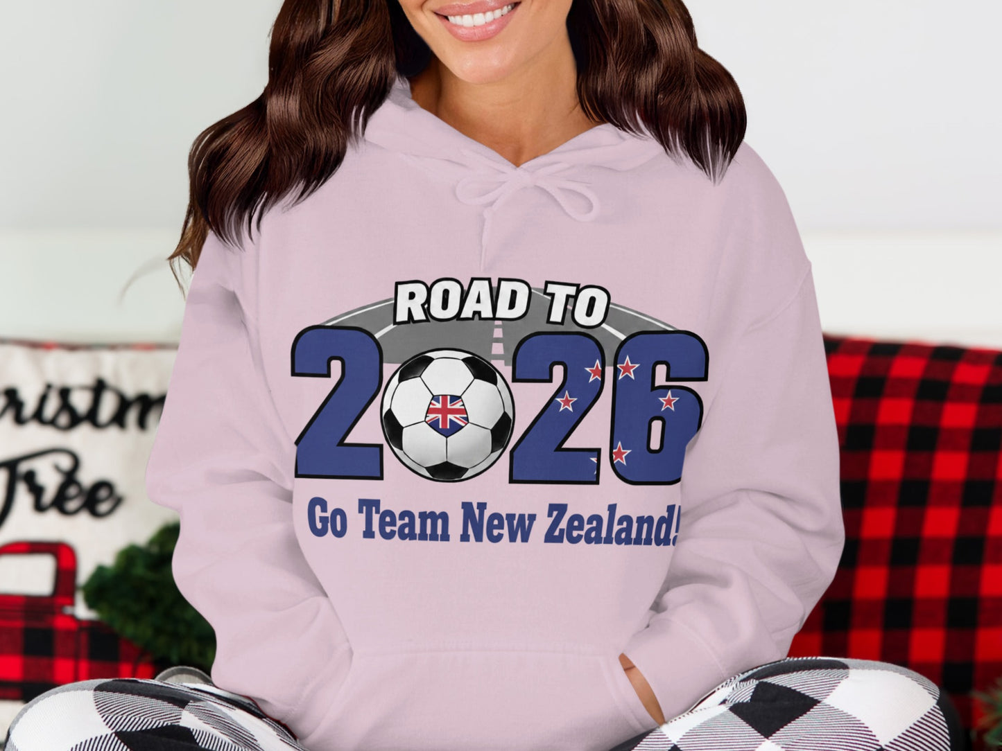 Road to 2026 Go Team New Zealand hoodie