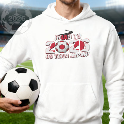 Road to 2026 Go Team Japan hooded sweatshirt