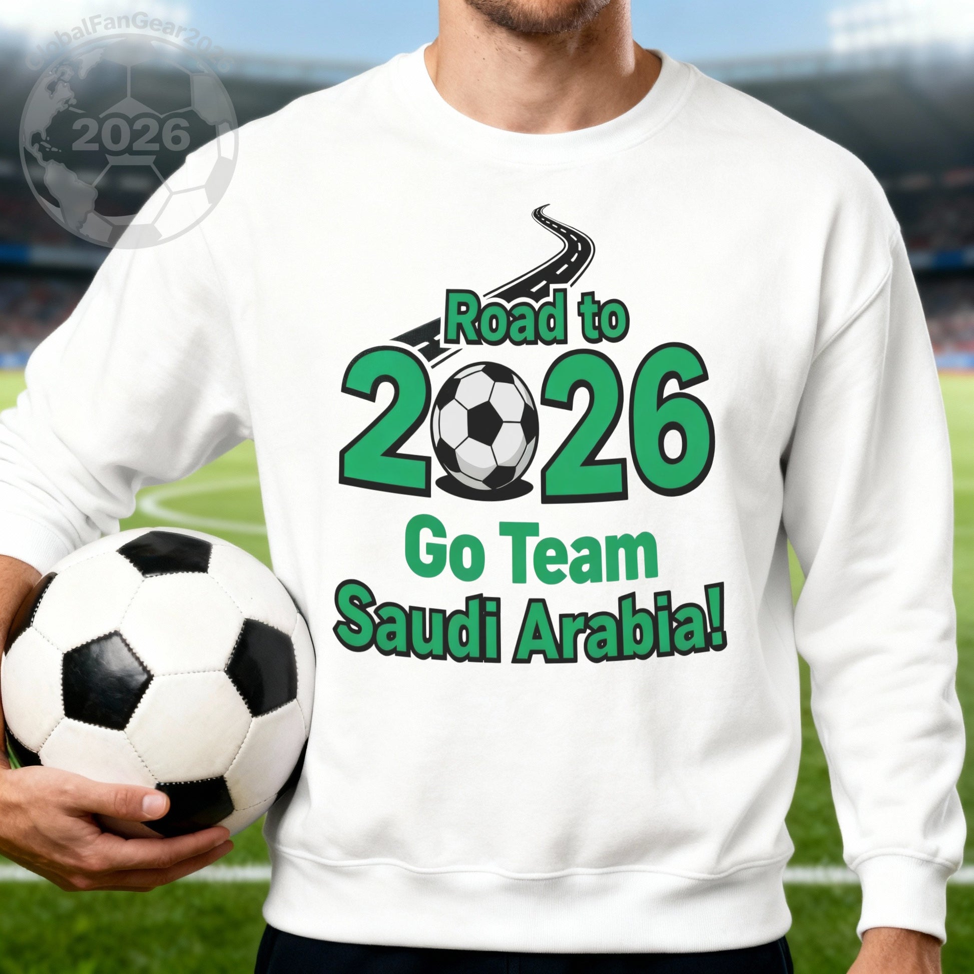 Road to 2026 Go Team Saudi Arabia sweatshirt