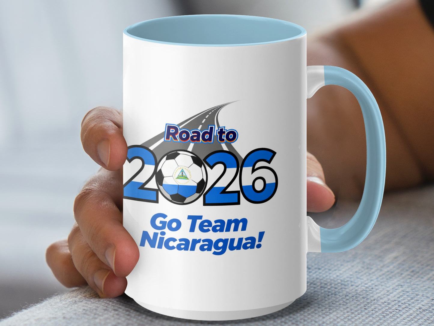 Road to 2026 Go Team Nicaragua mug