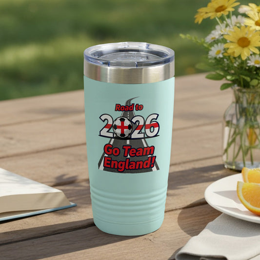 Road to 2026 Go Team England Tumbler