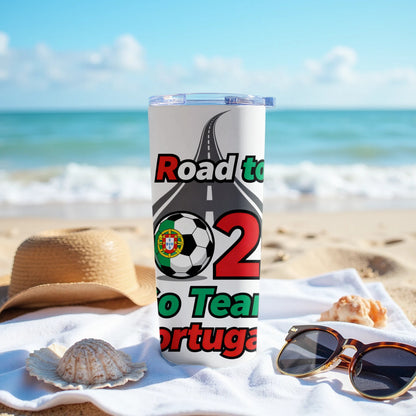 Road to 2022 Go Team Portugal tumbler product
