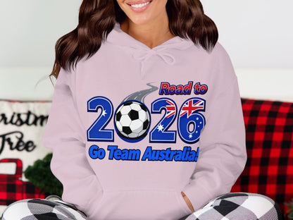 Road to 2026 Go Team Australia hoodie