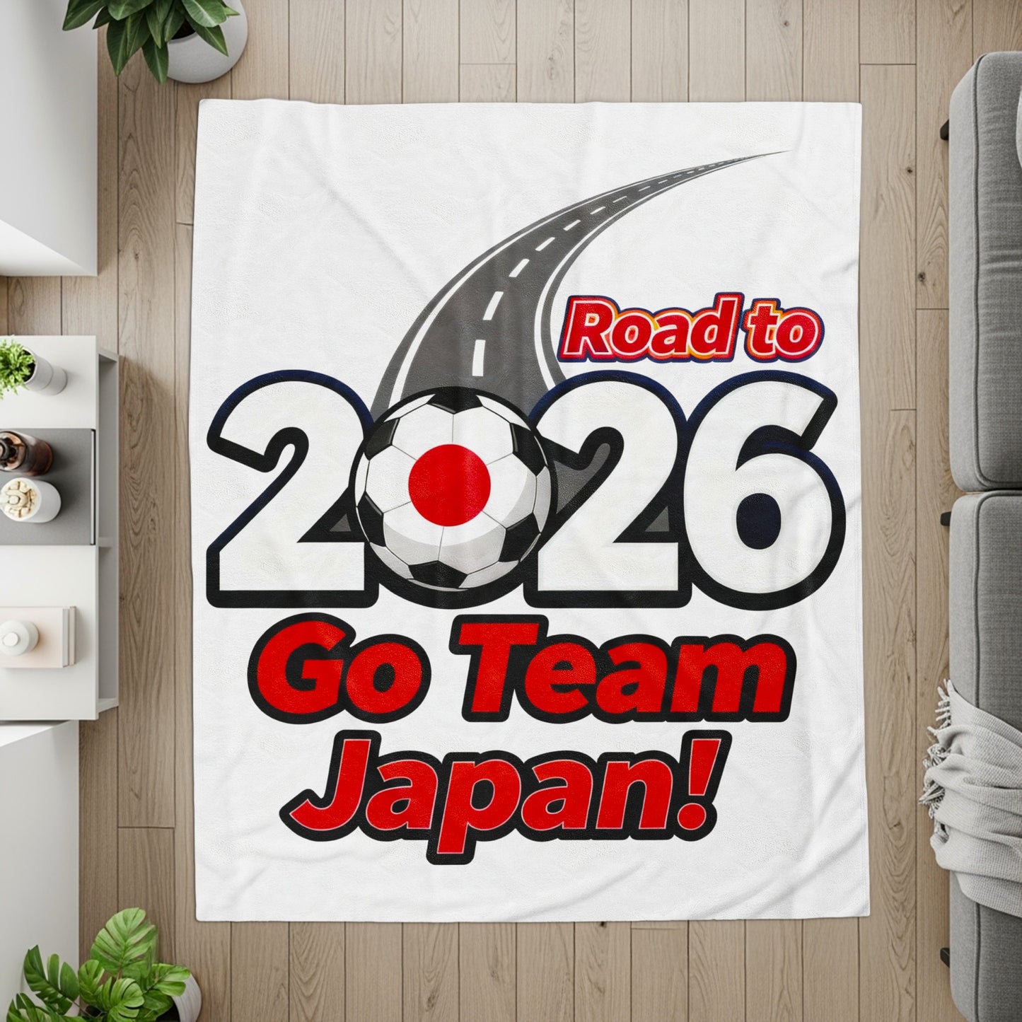 Road to 2026 Go Team Japan! blanket