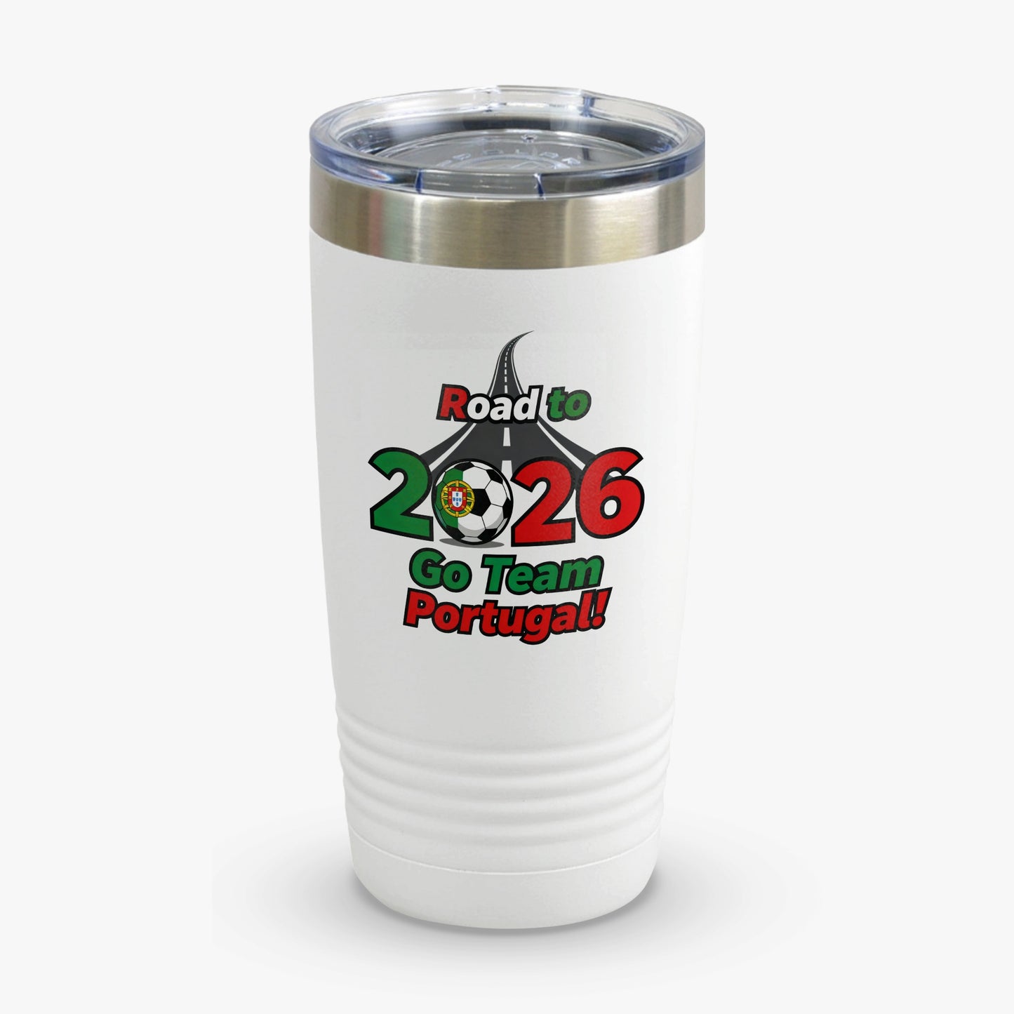 Road to 2026 Go Team Portugal travel mug