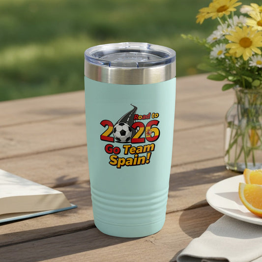 Road to 2026 Go Team Spain Travel Mug