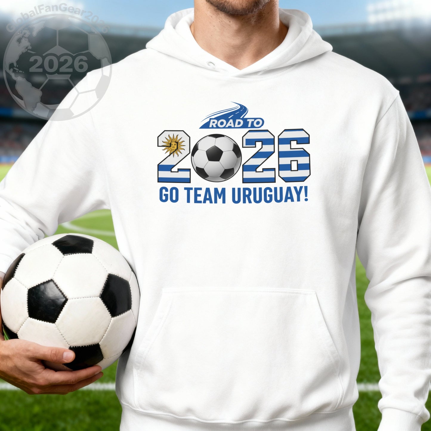 Road to 2026 Go Team Uruguay Hoodie