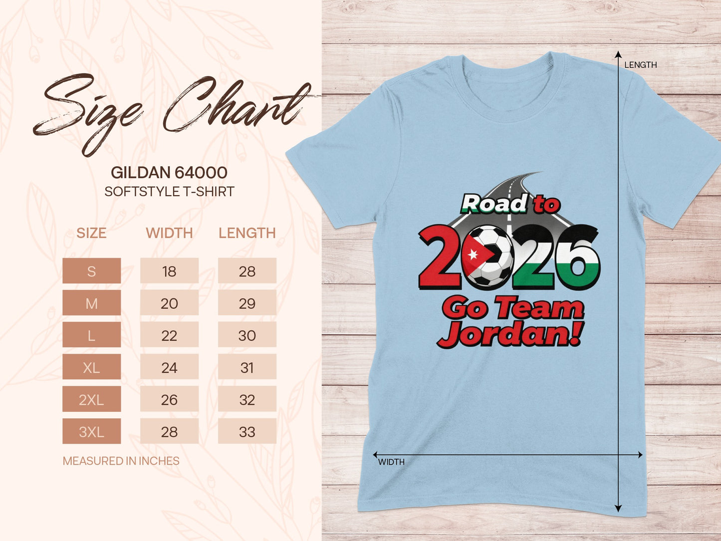Road to 2026 Go Team Jordan T-shirt product
