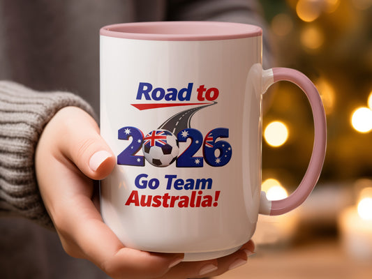 Road to 2026 Go Team Australia Coffee Mug