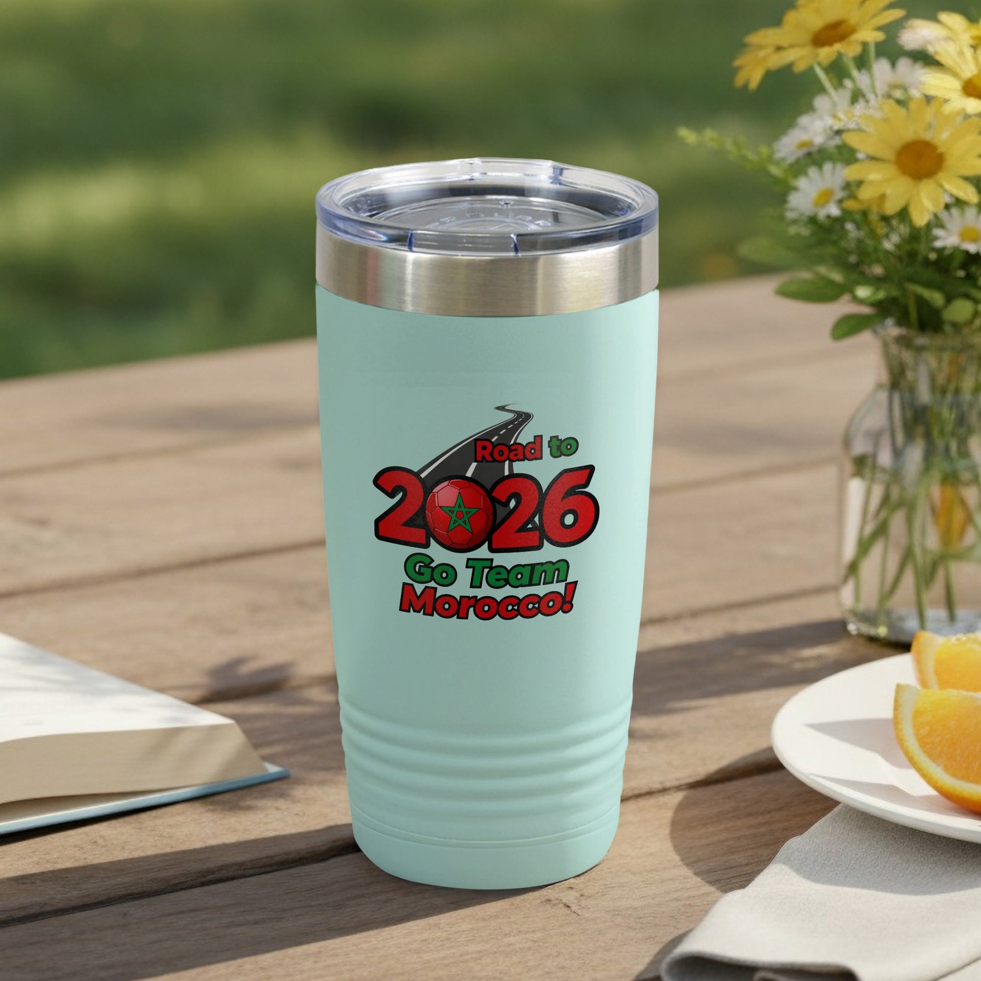 Road to 2026 Go Team Morocco Travel Mug