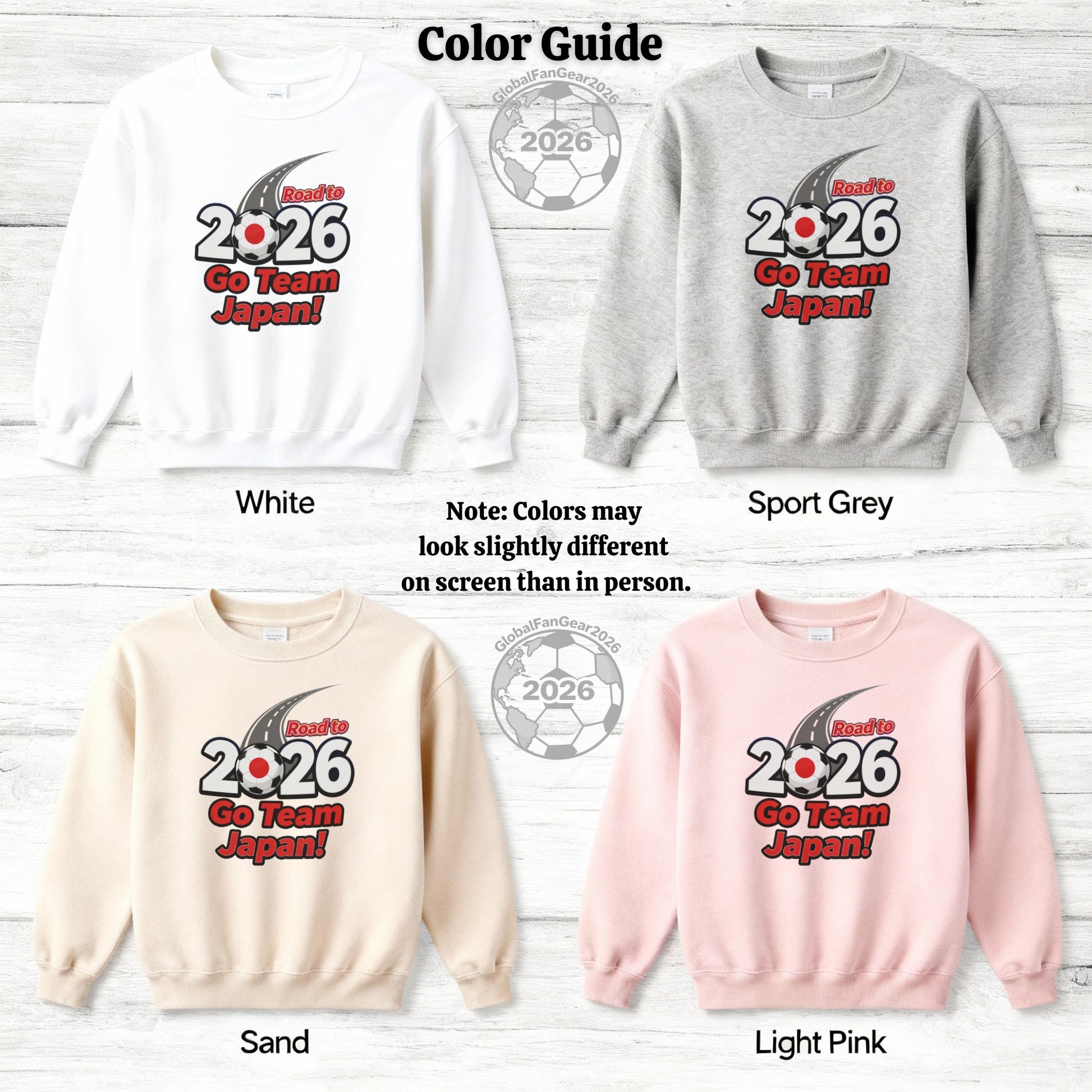 Road to 2026 Go Team Japan Graphic Sweatshirt