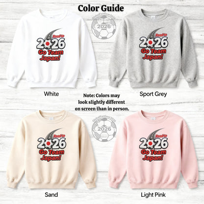 Road to 2026 Go Team Japan Graphic Sweatshirt