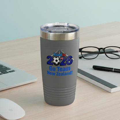 Road to 2026 Go Team New Zealand Insulated Tumbler