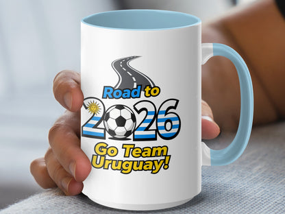 Road to 2026 Go Team Uruguay mug