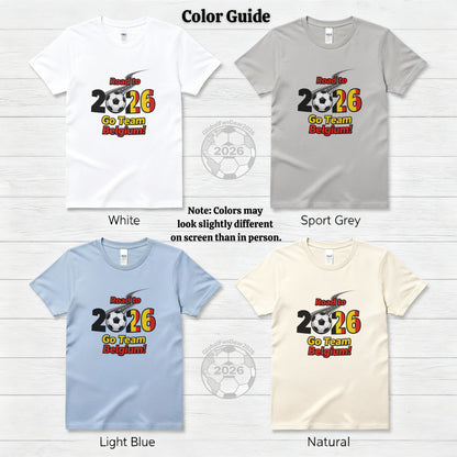 Road to 2026 Go Team Belgium T-Shirt