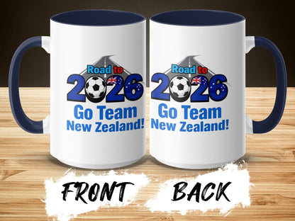 Road to 2026 Go Team New Zealand mug