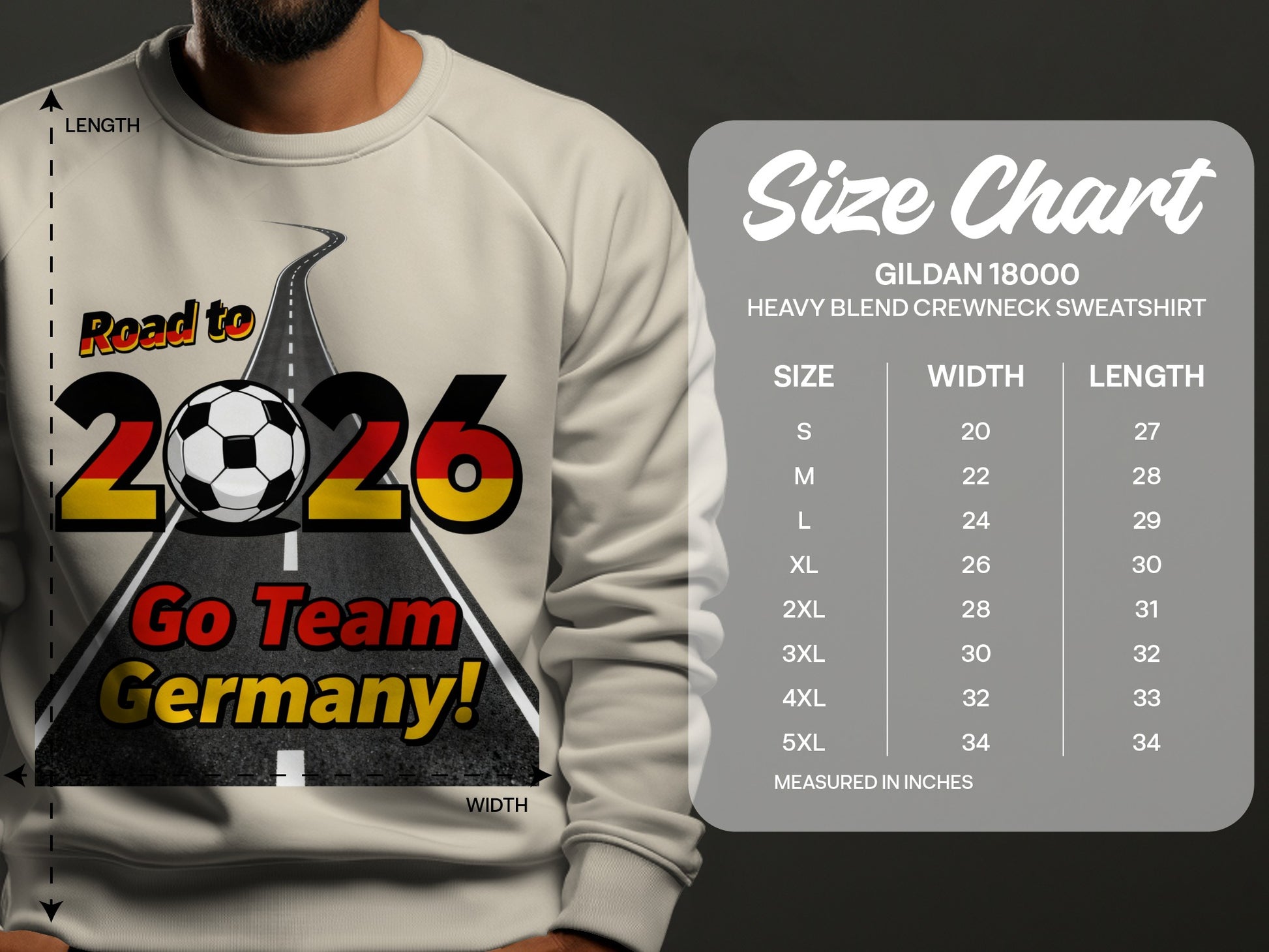 Road to 2026 Go Team Germany Sweatshirt