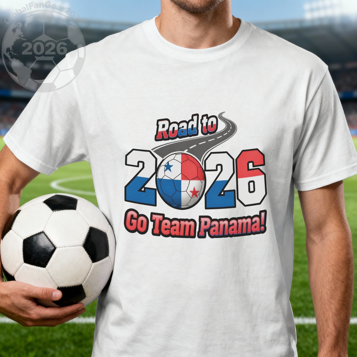 Road to 2026 Go Team Panama Exciting T-shirt