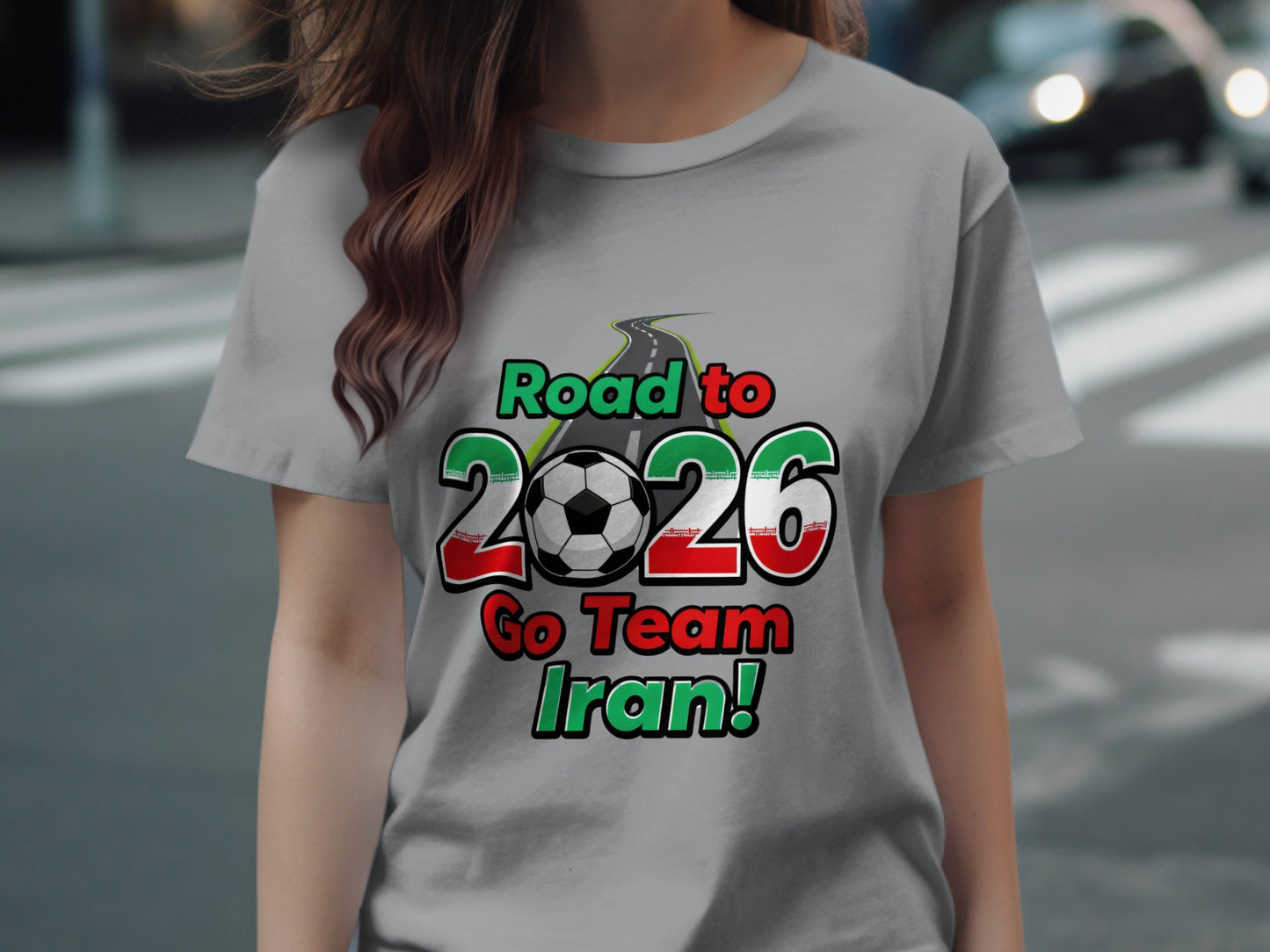 Road to 2026 Go Team Iran Soccer Fan T-shirt