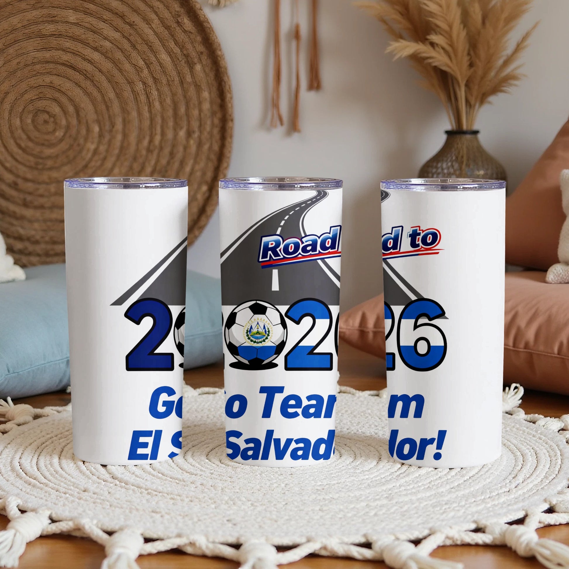 Road to 2026 Go Team El Salvador tumbler
