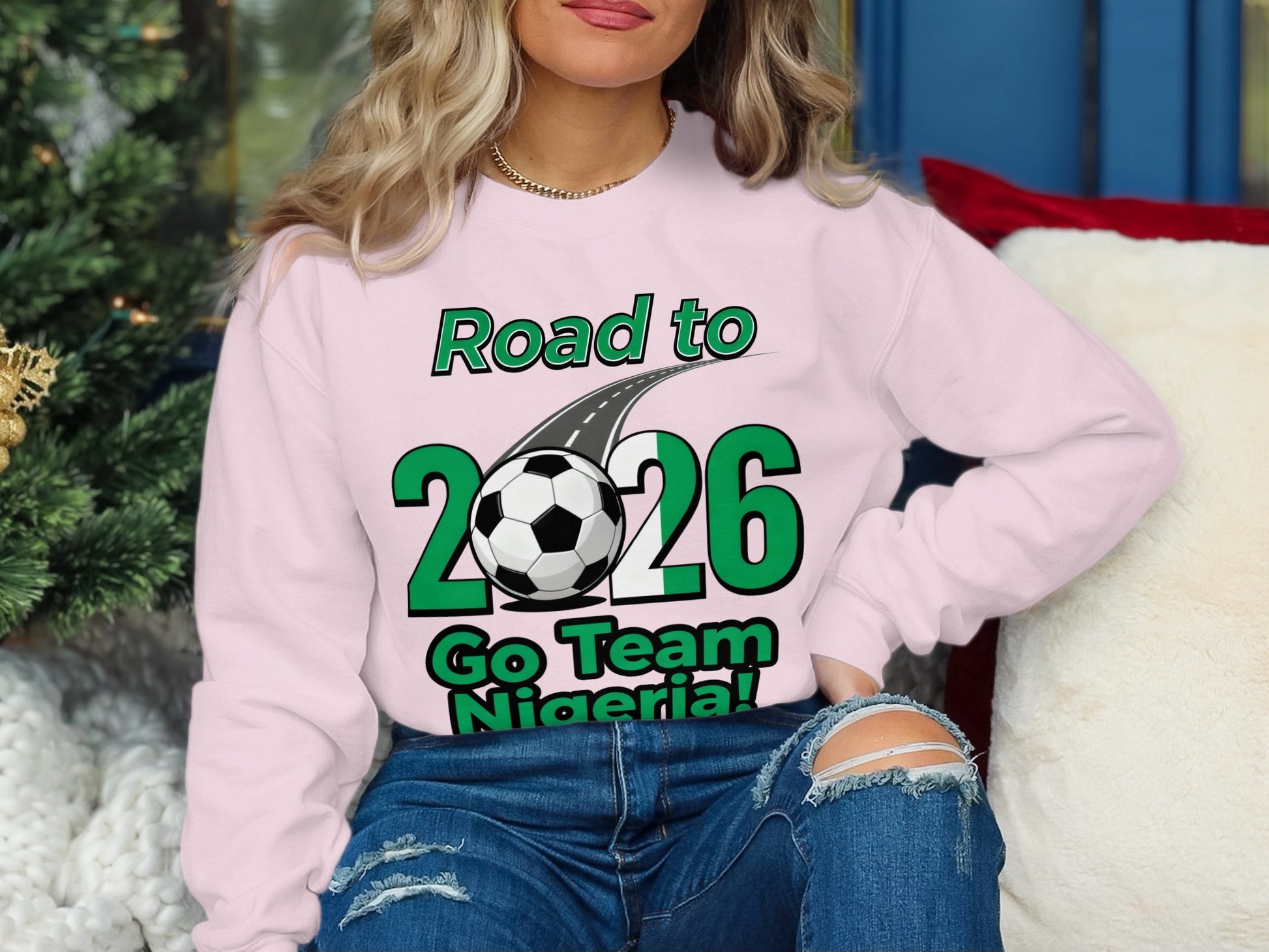 Road to 2026 Go Team Nigeria Sweatshirt