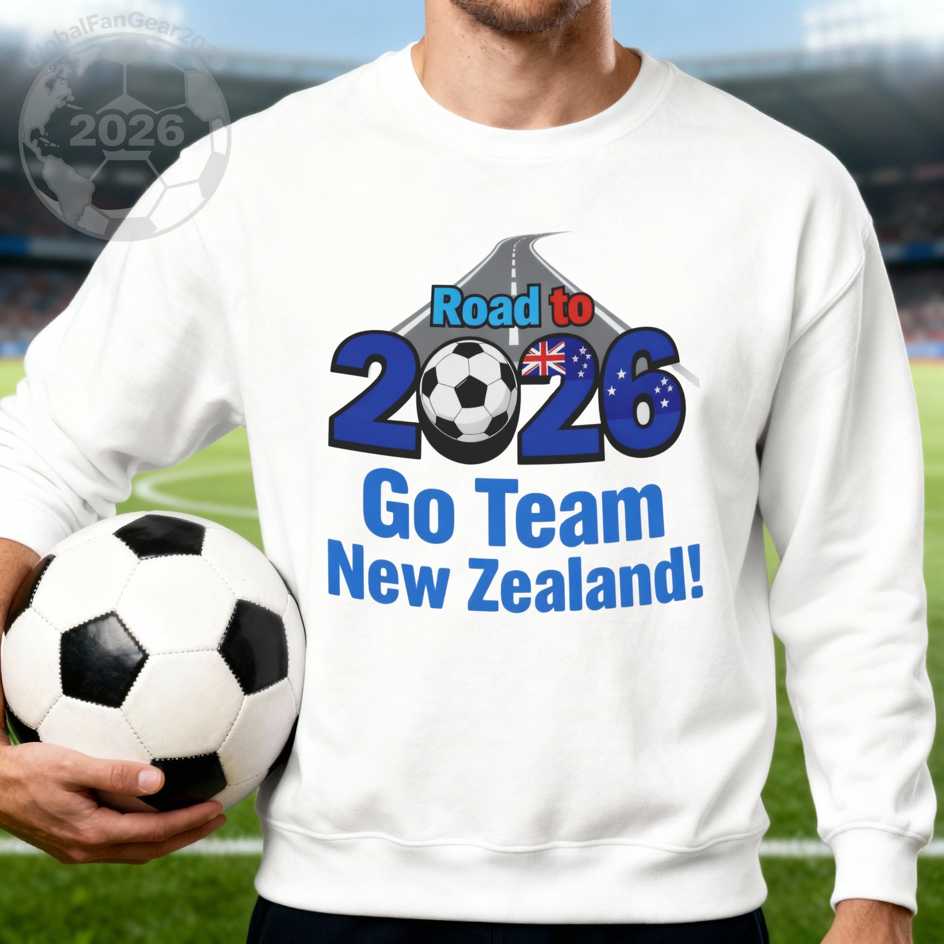 Road to 2026 Go Team New Zealand sweatshirt