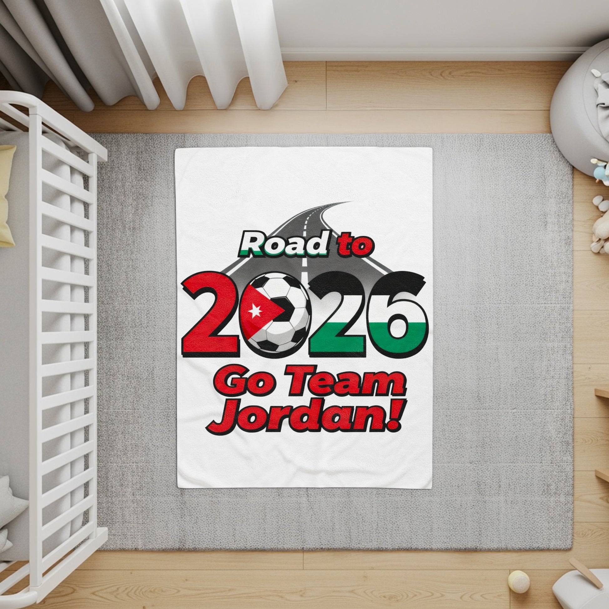Road to 2026 Go Team Jordan sports decor product