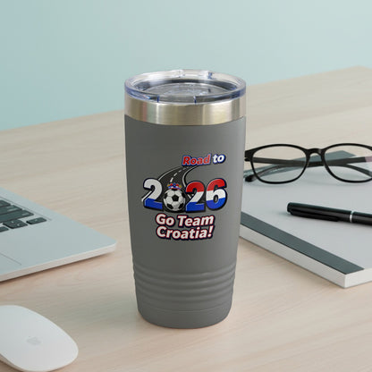 Road to 2026 Go Team Croatia Travel Mug