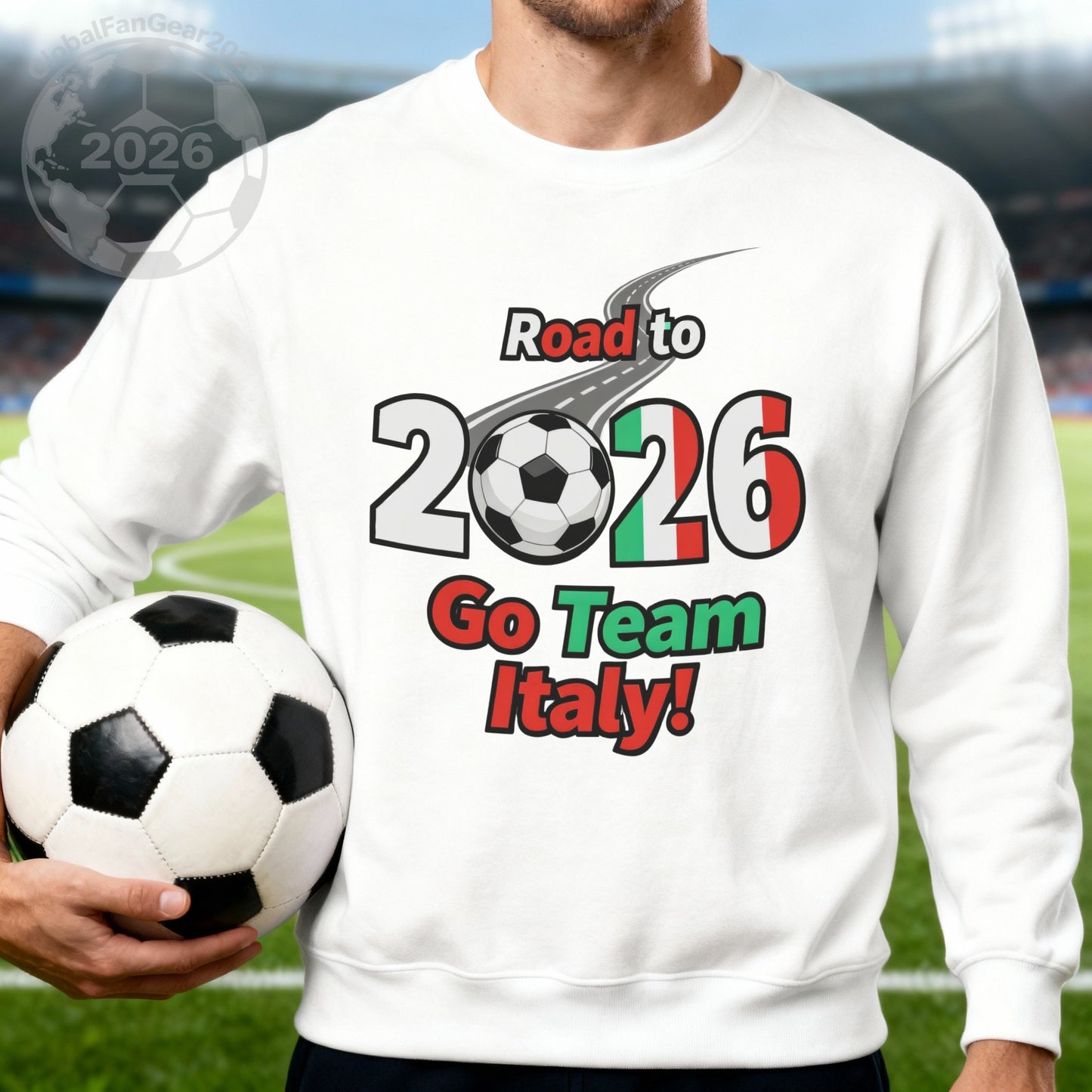 Road to 2026 Go Team Italy Sweatshirt Product