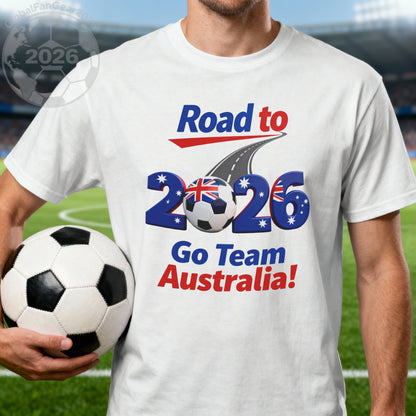 Road to 2026 Go Team Australia Graphic T-shirt