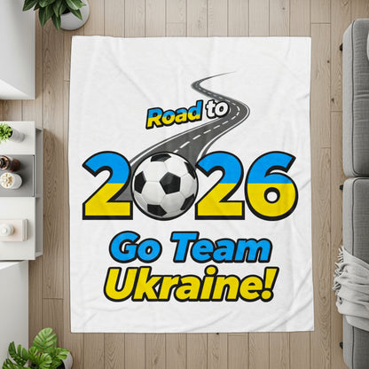 Road to 2026 Go Team Ukraine blanket